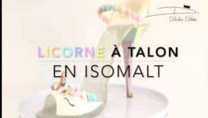 Chaussure à Talon en Isomalt