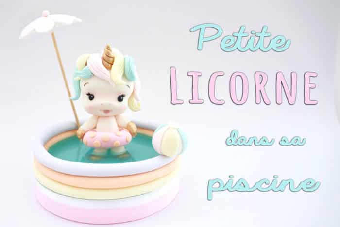 tuto Modelage licorne dans sa piscine