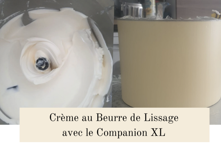 Leçon 21 : Crème au beurre au Companion XL