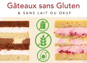 Gâteaux sans GLUTEN sans LAIT sans OEUFS