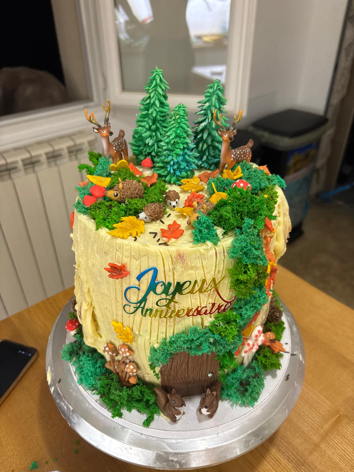 Gâteau d'une élève