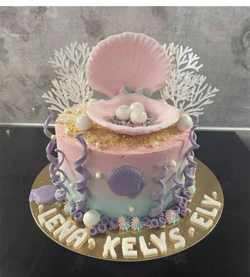 Gâteau sirène de Isaline