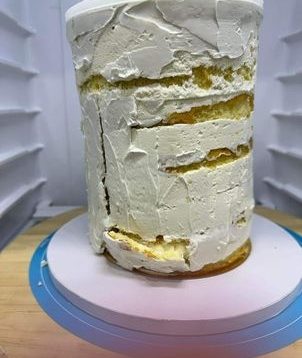Un gâteau qui s'effondre