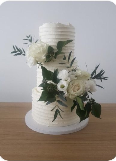 Premier wedding cake d’une élève